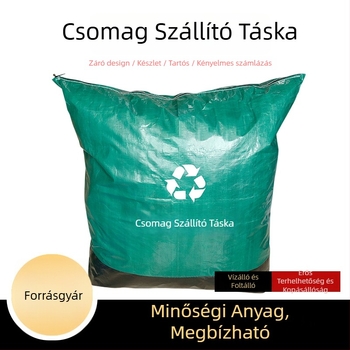 Nagy kapacitású vízálló fonott utazótáska