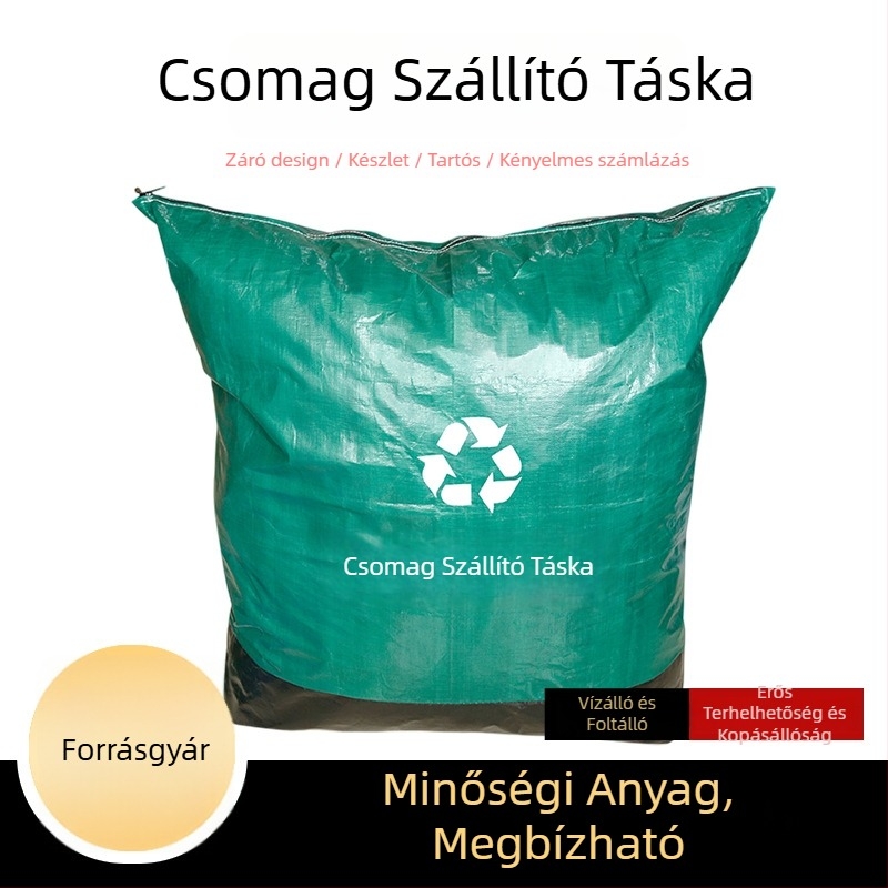 Nagy kapacitású vízálló fonott utazótáska