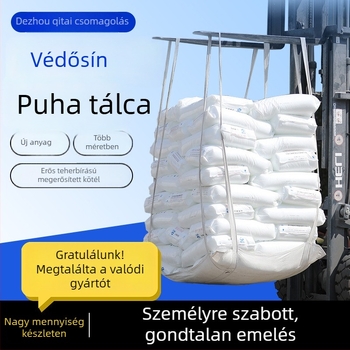Négypontos puha raklap megerősített alappal konténerzsákokhoz