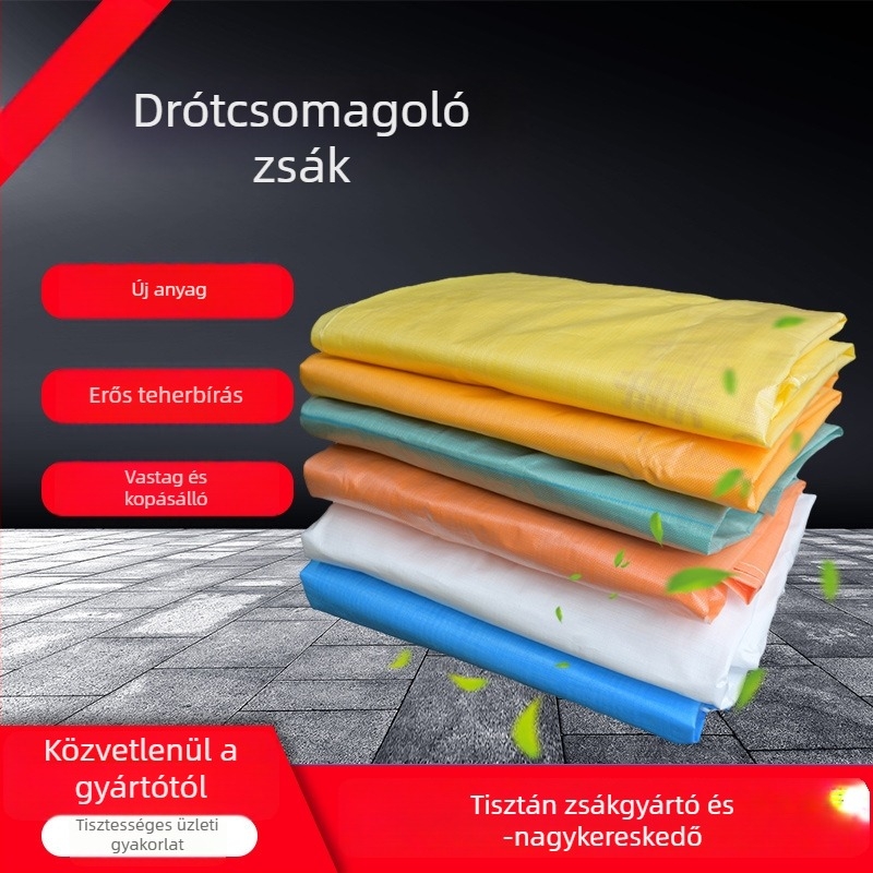 PP szőtt csomagolózsák drótanyagokhoz