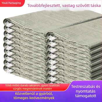 Szövött zsákok hulladékhoz és logisztikai csomagoláshoz, testre szabható építési és költöztetési zsákok