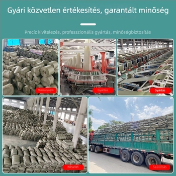 Szövött zsákok hulladékhoz és logisztikai csomagoláshoz, testre szabható építési és költöztetési zsákok
