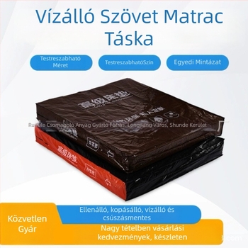 Polipropilén szőtt zsák bútorok és matracok csomagolására, logónyomással, teherbírás 25–60 kg, testreszabható méretek