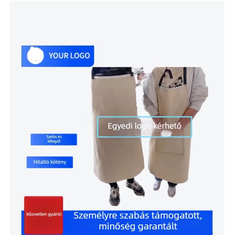 Fengyue poliészter hegesztő kötény gyári használatra, 1500 g, uniszex