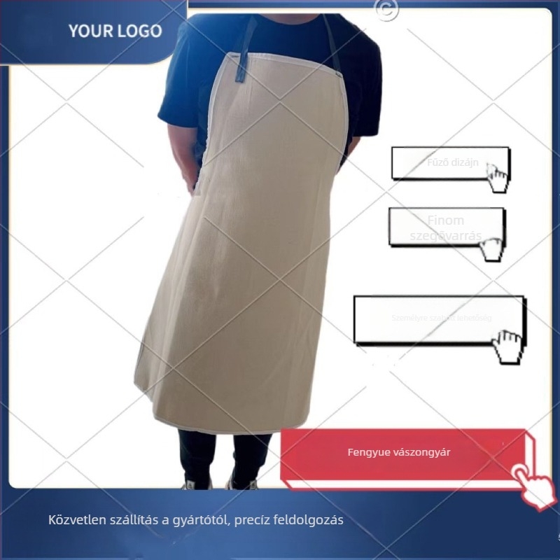 Fengyue poliészter hegesztő kötény gyári használatra, 1500 g, uniszex