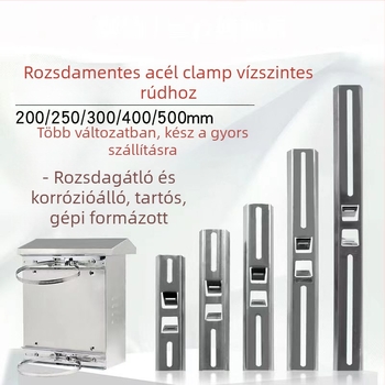 Megerősített kereszttartó megfigyelő vízálló dobozhoz, acél gyűrűs csipesz, rögzített oszlop (Modell: Support; Termékkód: Support; Márka: 1; Importált: Nem)