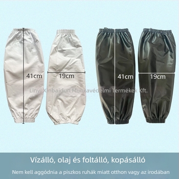 Xin Minghao PU védő karvédő, vízálló és olajálló, extrán nagy, ipari konyhai felhasználásra, súly 1000