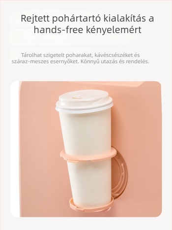 Utazó bőrönd – Uniszex, ABS+PC héj, Cipzáras nyitás, Jelszavas zár, Univerzális kerekek