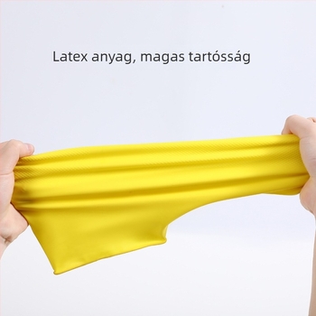 Latex anyagú vízálló cipővédő csúszásmentes felülettel, vastított és kopásálló külső használatra