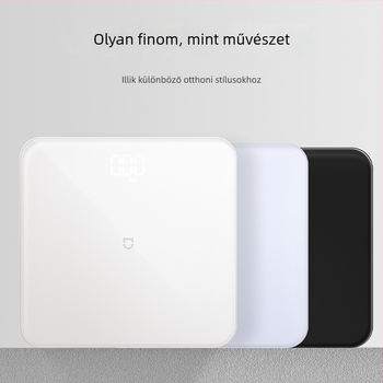 Benbo intelligens testsúly- és testzsírmérleg, pontos testsúlymérés, USB tápegység, max. 180 kg terhelhetőség, otthoni használatra, 2026 modell