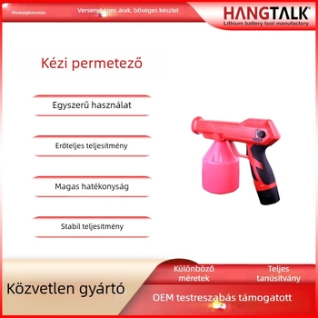 Elektromos kert permetező — kézi, hordozható, akkumulátoros, vezeték nélküli; Márka: HANGTALK