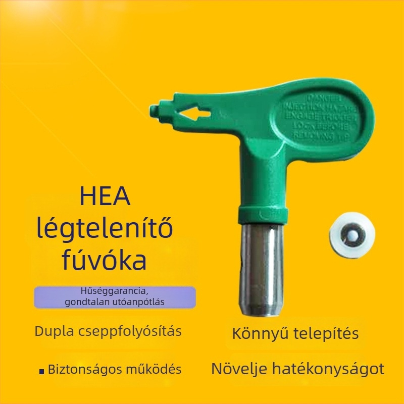 Fangkeman HEA légtelen fúvóka — alacsony nyomású, univerzális permetezőgép tartozék, spraypisztolyhoz, magas atomizáció