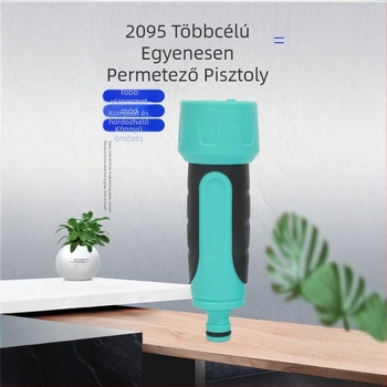 Otthoni magasnyomású permetező pisztoly — ABS fej és ABS markolat, 90 g, többfunkciós egyenes spricner autómosáshoz, padló- és üvegtisztításhoz, kert öntözéséhez és háziállatok fürdetéséhez