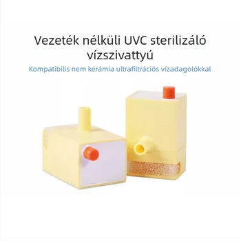 Catlink ultrafiltrációs vízadagoló és víztisztító macskáknak és háziállatoknak, univerzális UVC vezeték nélküli vízpumpa motor kiegészítők