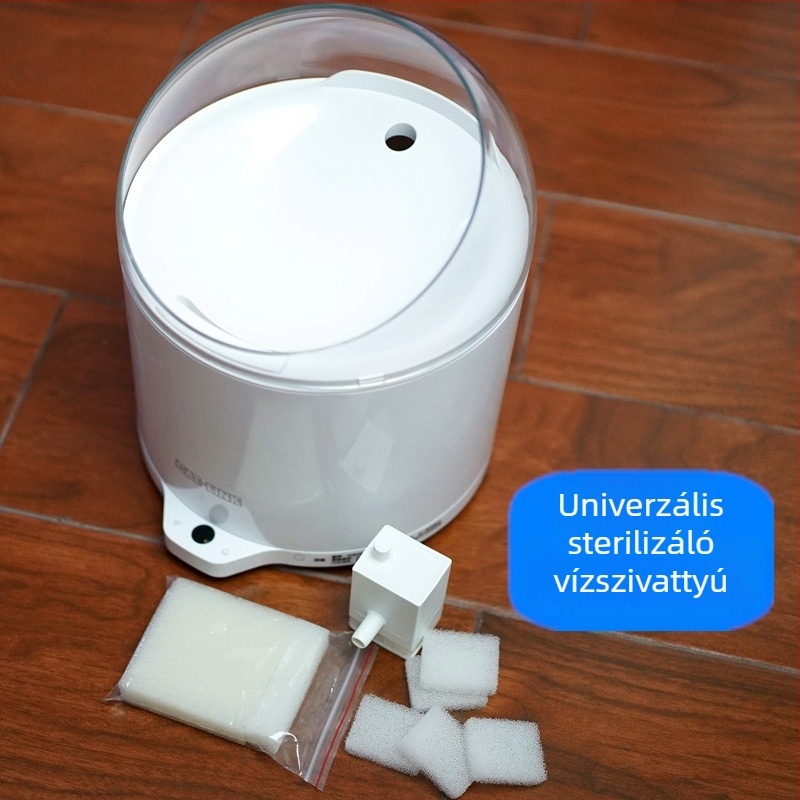 Catlink ultrafiltrációs vízadagoló és víztisztító macskáknak és háziállatoknak, univerzális UVC vezeték nélküli vízpumpa motor kiegészítők