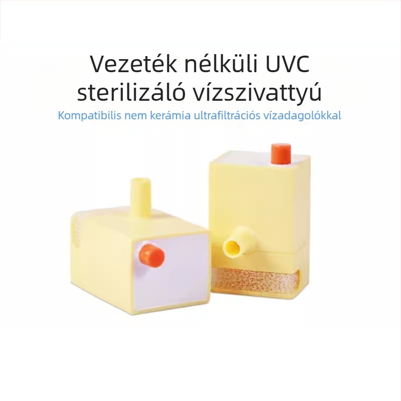 Catlink ultrafiltrációs vízadagoló és víztisztító macskáknak és háziállatoknak, univerzális UVC vezeték nélküli vízpumpa motor kiegészítők