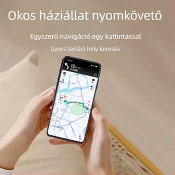 F3 házikedvenc nyomkövető Bluetooth-kapcsolattal, ABS tok, 8 g, iOS-kompatibilis