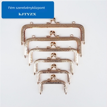 Koujin WJ Négyzetes domborított táskakeret – Vas, poggyász-kiegészítők