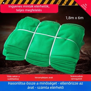 Építési helyszín tűzálló biztonsági háló, sűrű függőleges háló állványokhoz – porvédett; Eredet: Linyi, Shandong