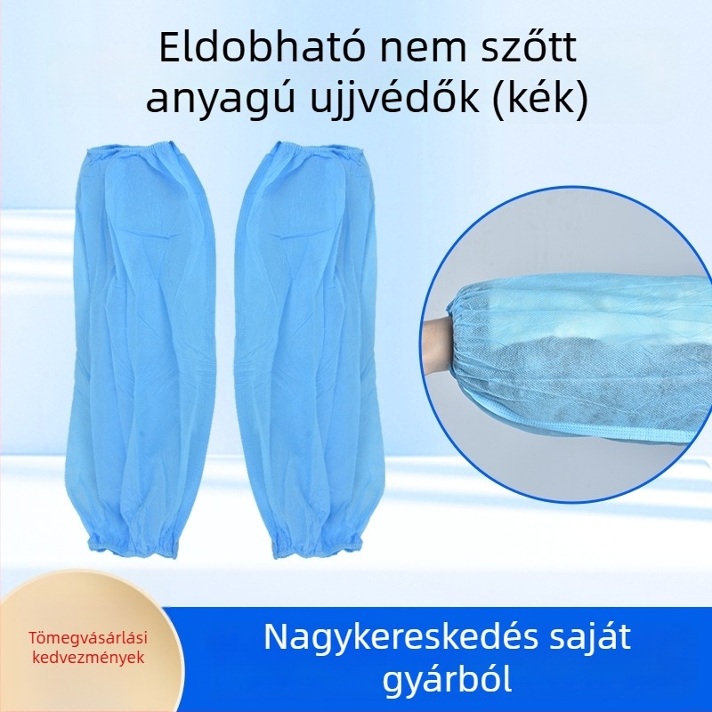 Egyszer használatos nem szövött anyagból készült ujjvédők, porálló, kopásálló, szennyeződésálló, légáteresztő, ultranagy vastagságú