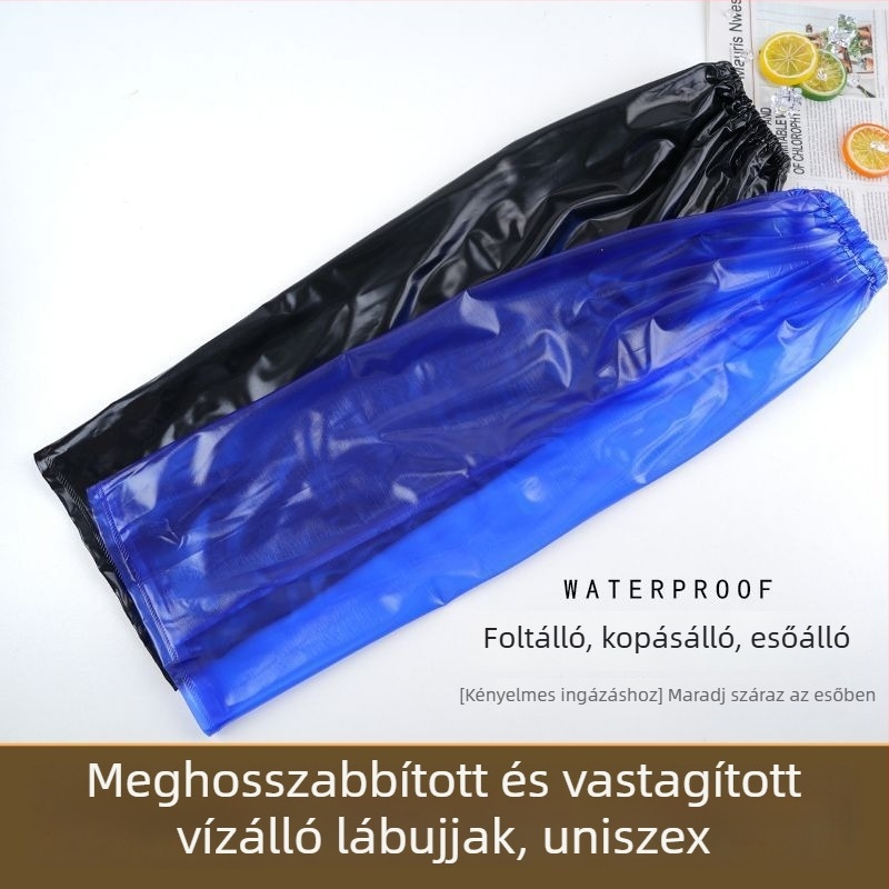 Vízálló lábszárvédők kerékpározáshoz, extra széles és hosszú, vastagodott kivitel