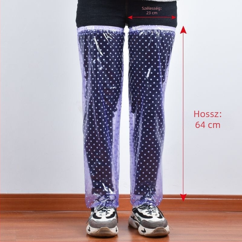 Vízálló lábszárvédők kerékpározáshoz, extra széles és hosszú, vastagodott kivitel