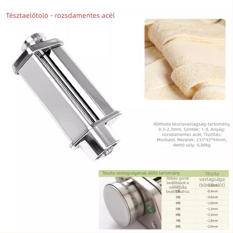Blender kiegészítők HM-K53 - tészta prés, jégtároló kád, jégzacskó, bővítő készlet