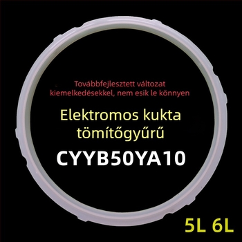 Elektromos nyomásfőző tömítőgyűrű 5L/6L – fedőgumi, élelmiszer-minőségű