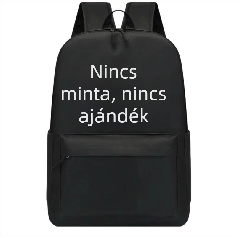 Unisex általános iskolai hátizsák Oxford anyagból, nagy kapacitású, vízlepergető, ergonikus hátsó panel a gerinc támogatásáért