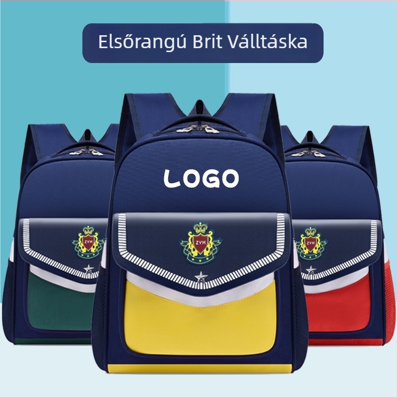 Brit stílusú Oxford anyagú hátizsák, uniszex, kapacitás kevesebb mint 20 liter, logónyomtatás és személyre szabás