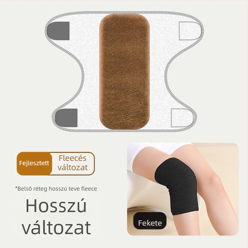 Dongsu HX618-02 Téli uniszex térdvédő hegymászáshoz — poliészter, vádlvédő, univerzális, lábvédelem