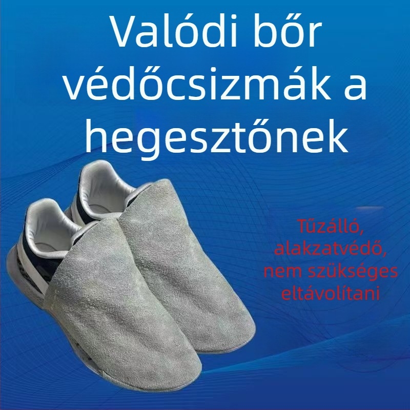 Tehénbőrből készült hegesztő ujjvédők – magas hőállóság, vastagított kialakítás, kopásálló védelem