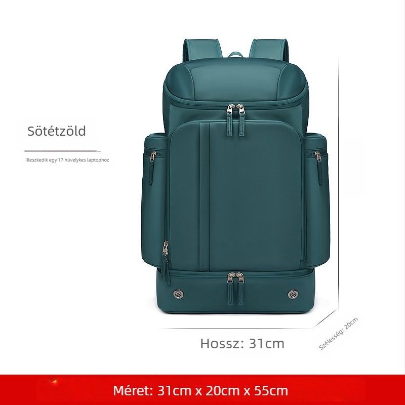 Outwalk kültéri hátizsák geometriás mintával, Oxford anyagból, férfiaknak, katonai stílusú túrahátizsák, kód 7716-1, légáteresztő és vízálló