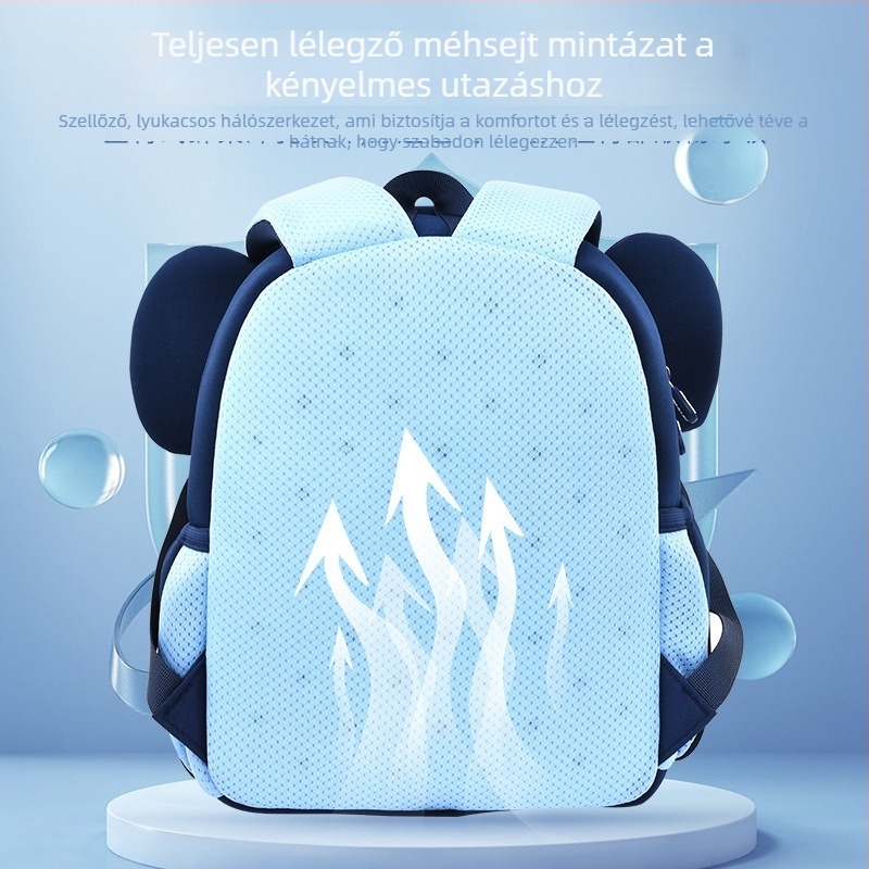 Óvoda hátizsák kartunás mintával — Anyag: diving cloth; Mintázat: cartoon; Légáteresztő, Vízálló, Kopásálló