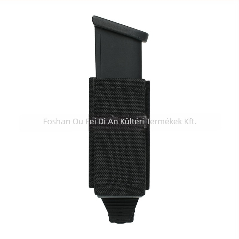 Kültéri taktikai övtáska gyors magazin tartóval, 40°-os ferde kialakítás, nylonból, uniszex, kültéri sportokra