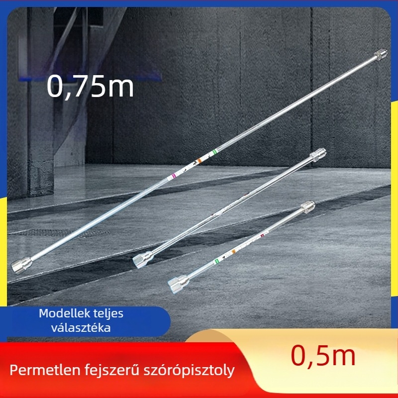 Elektronikus magas nyomású légmentes permetező pisztolyhoz csatlakoztatható hosszabbító rúd — csatlakozhat a pisztolyhoz; eredet Tianjin, Kína; márka Other; alias Pole