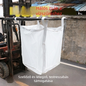 Szellőző tonzsák víz, garnéla, homok és iszap szállítására; négyszögletes forma; anyag: rendkívül tartós hálószövet; kapacitás: több méret; márka Kaixiu