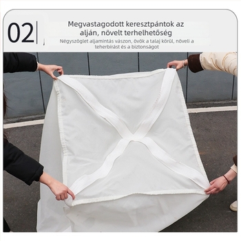 Szellőző tonzsák víz, garnéla, homok és iszap szállítására; négyszögletes forma; anyag: rendkívül tartós hálószövet; kapacitás: több méret; márka Kaixiu