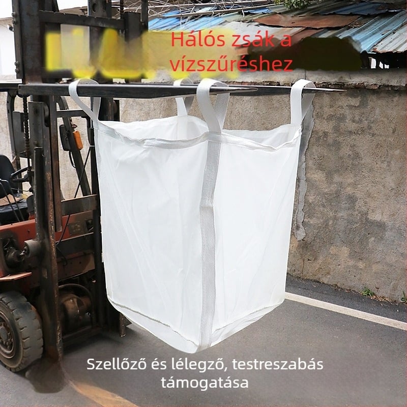 Szellőző tonzsák víz, garnéla, homok és iszap szállítására; négyszögletes forma; anyag: rendkívül tartós hálószövet; kapacitás: több méret; márka Kaixiu