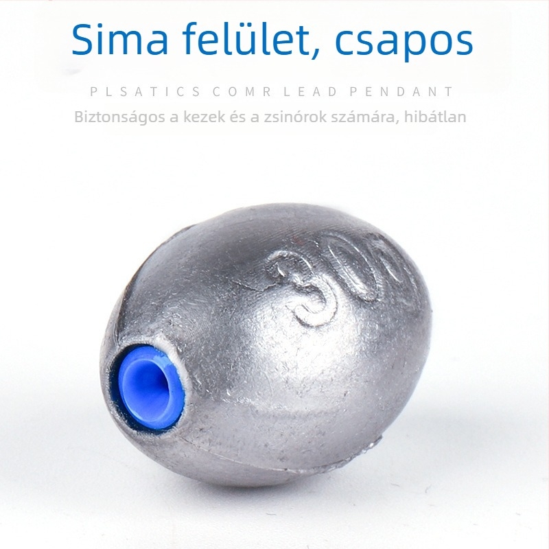 Gumiból készült horgász súlyok, hordó alakú kivitel, kerek tárolózacskóban, testre szabható