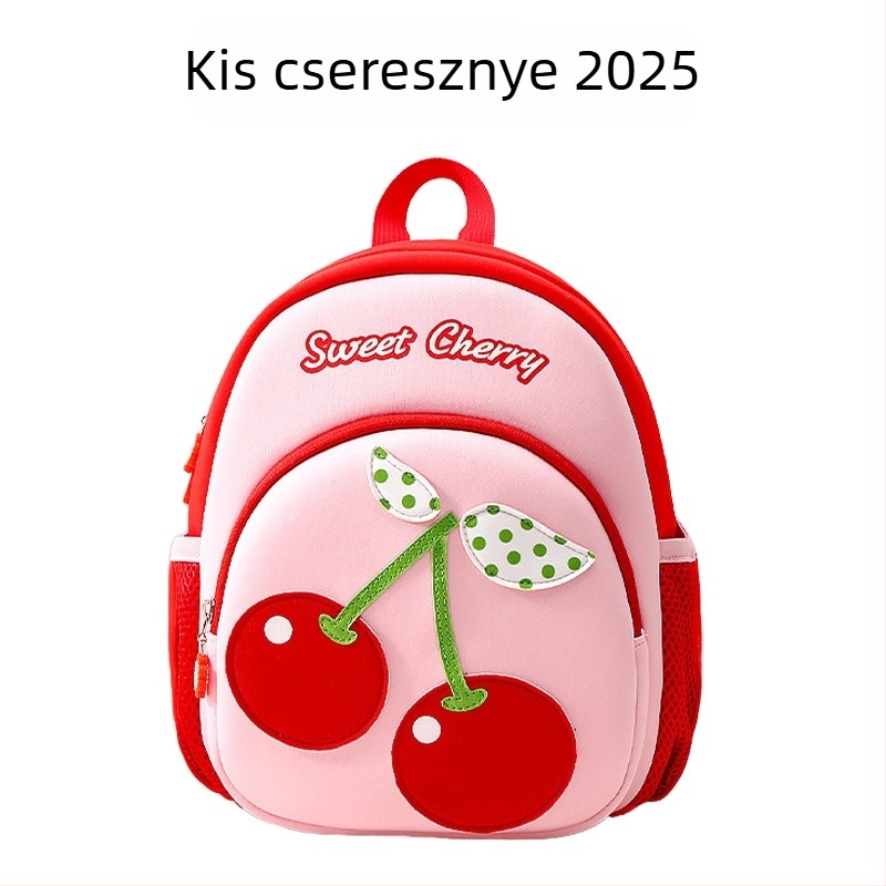 Gyerekeknek készült vászon hátizsák lányoknak, mintával egyszarvú, vízálló, vállpántok légpárnás