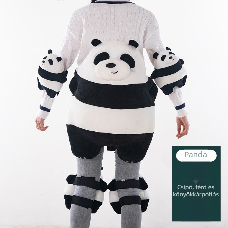 Síeléshez térdvédők – plüss, pamut töltés, gyerekeknek és felnőtteknek