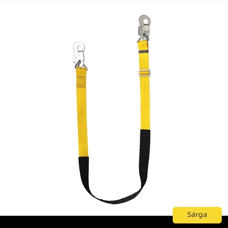 Ansuo biztonsági öv elektromos oszlopnál végzett munkákhoz, állítható 130–180 cm kötél, poliészter