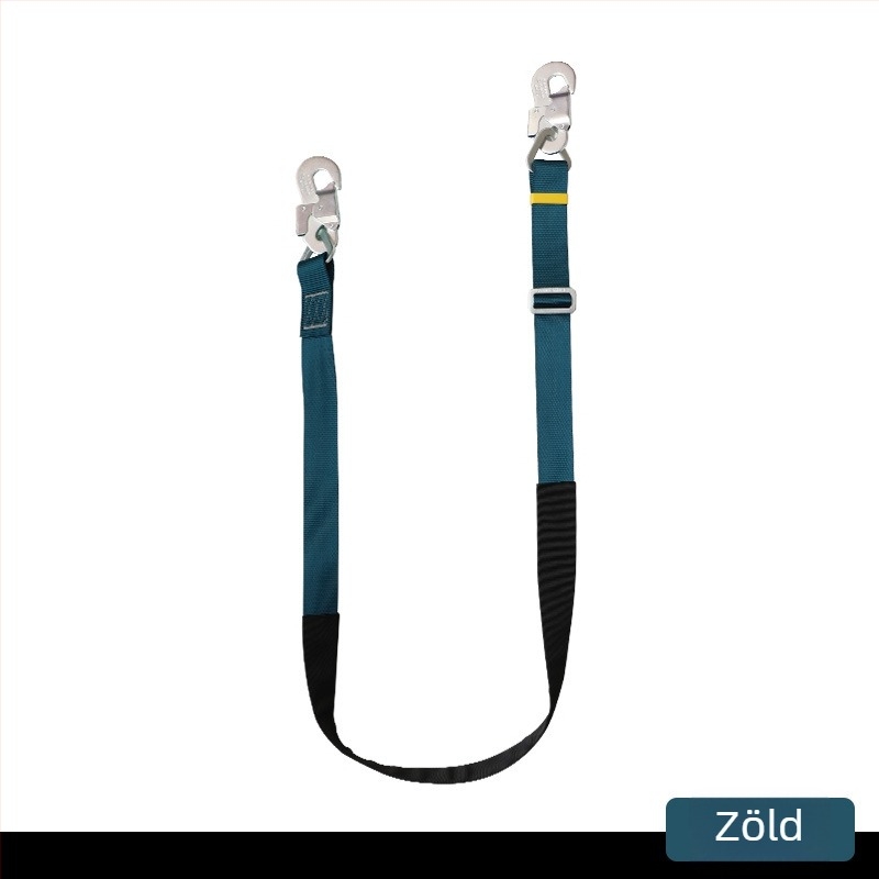 Ansuo biztonsági öv elektromos oszlopnál végzett munkákhoz, állítható 130–180 cm kötél, poliészter