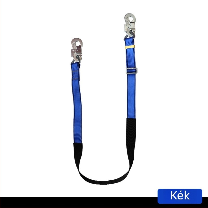 Ansuo biztonsági öv elektromos oszlopnál végzett munkákhoz, állítható 130–180 cm kötél, poliészter
