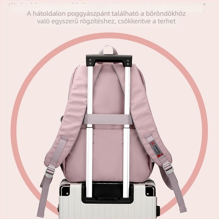 Lányok iskolai hátizsákja — könnyű, gerincvédő, nagy kapacitás, terhelés csökkentése középiskolás diákok számára