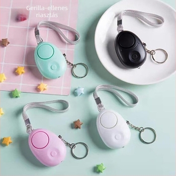 Wolf Protection személyes riasztó – 110–120 dB hang, világítás, ellátás 10 V, áram 30 mA, alkalmas nőknek, diákoknak, gyerekeknek és időseknek