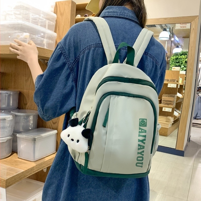 Unisex hátizsák (Nylon; Vízálló; Légáteresztő; Görbült vállpánt)