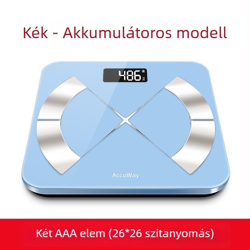Dorui OK Okos Bluetooth testzsírmérleg, otthoni használatra, alkalmazással