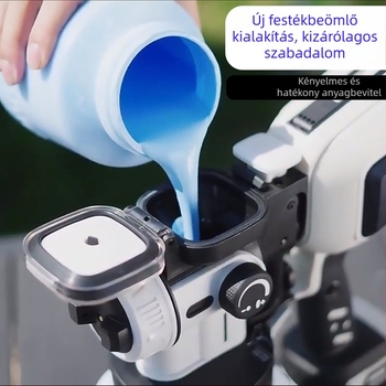 Elektrikus festékszóró pisztoly LED világítással, leválasztható fertőtlenítő permetezés, modell BLS-59, 21-220V